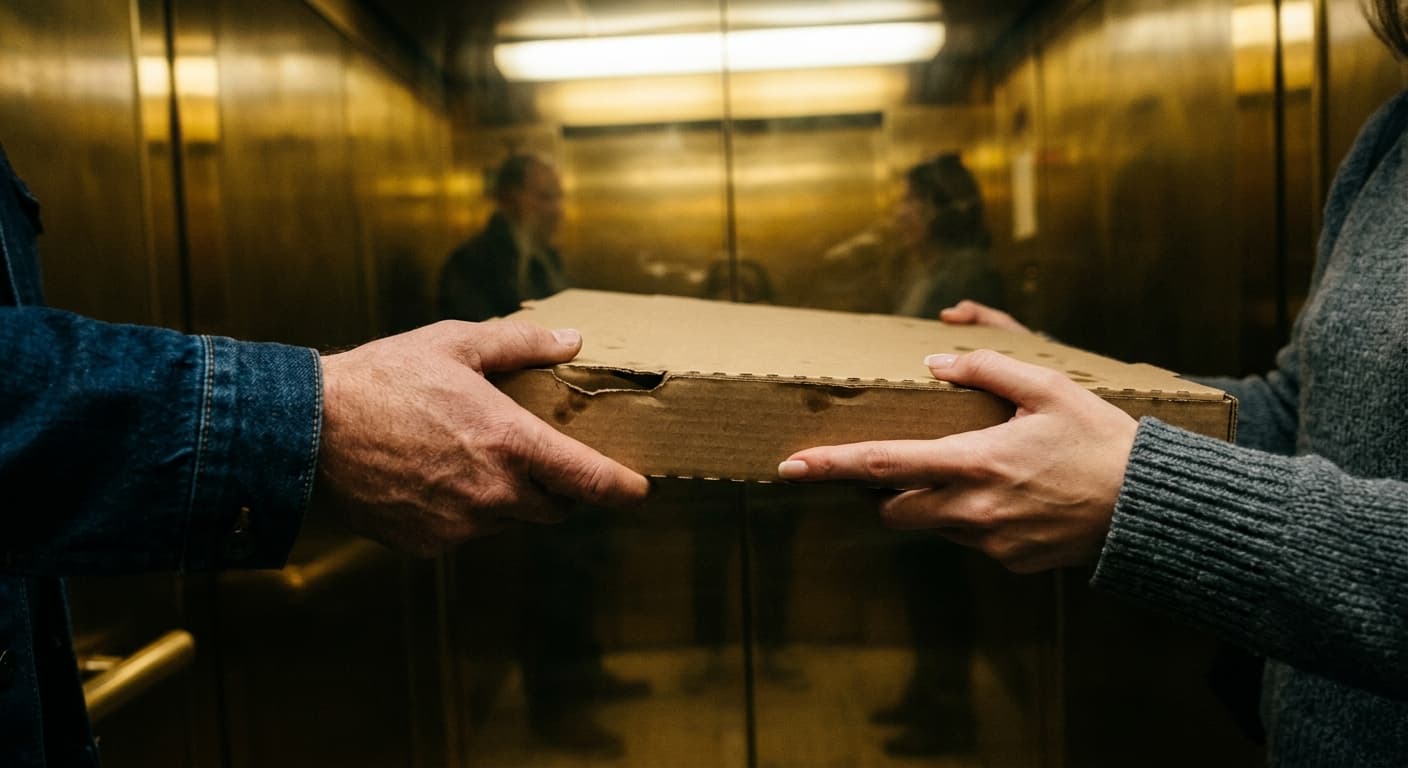 Surprise Pizza Delivery Brings Strangers Together in Stalled Elevator